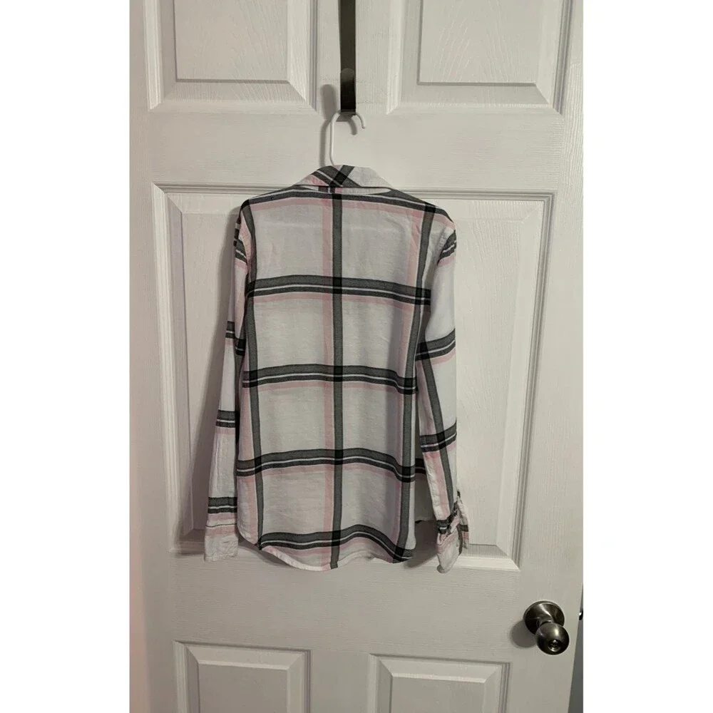 Justice Flannel Shirt. Size 10.
